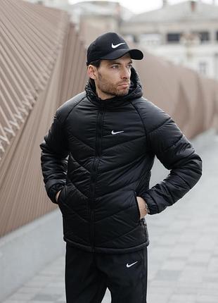 Куртка мужская демисезонная nike черная весна осень xl