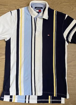 Вінтажна чоловіча футболка поло tommy hilfiger.
