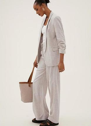 Пиджак из льна от marks and spencer