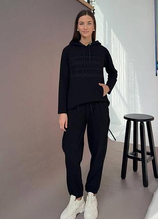 Женский костюм из трикотажа 46-50 размеры 48