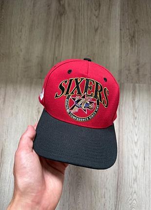 Кепка nba sixers mitchell ness оригінал