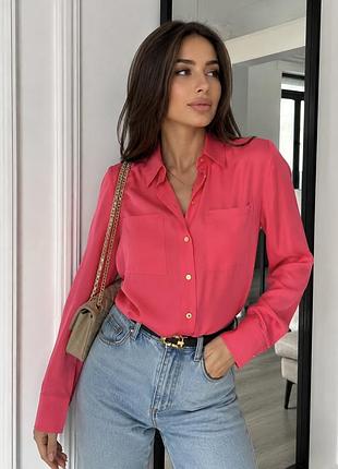 Шовкова сорочка блуза juicy couture xs оригінал