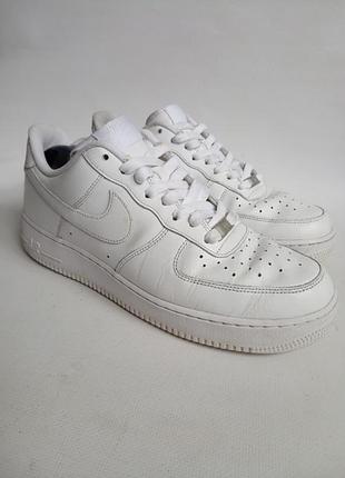 Кожаные кроссовки nike