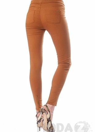 Брюки bershka 5001/092/745 женск. светло/коричневый l (67 943)