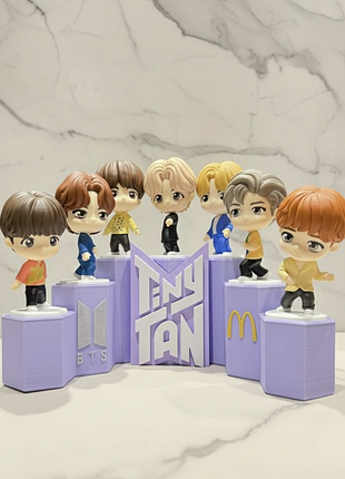 Поличка для tinytan bts mcdonald’s happy meal