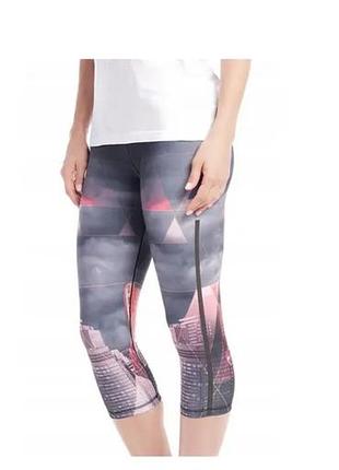 Женские спортивные леггинсы 3/4 adidas ultimate fit city climalite