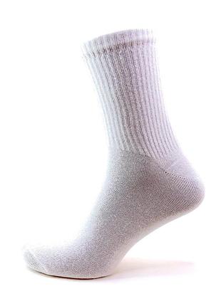 Жіночі високі шкарпетки sport classic black 36-40 високі чорні шкарпетки літні демісезонні 36-40, білий