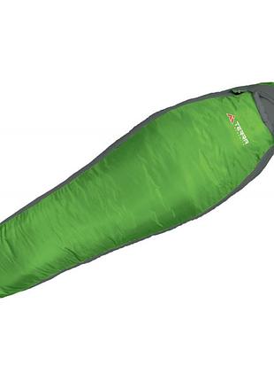 Спальный мешок terra incognita "alaska 450" (r) (зелёный)