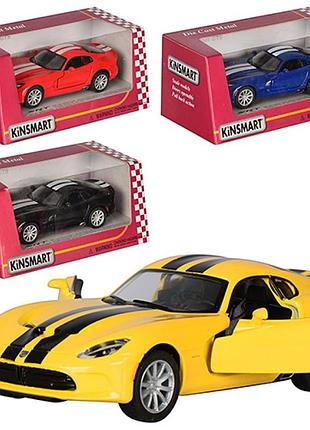 Машинка инертная kinsmart ford mustang gtz kt-5363-wf 12.5 см