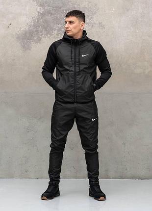 Спортивный костюм мужской весенний черный nike найк m