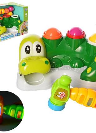 Стучалка limo toy крокодил m5475 28 см