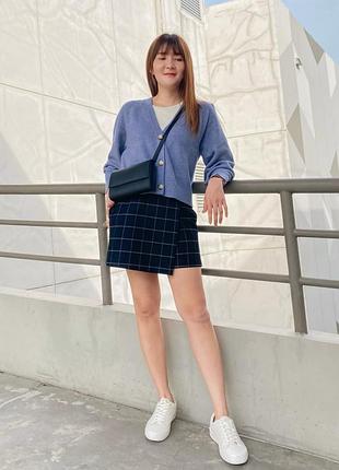 Юбка шорты с льном uniqlo