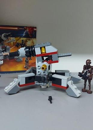 Конструктор лего star wars боевой комплект клонов и дроидов-диверсантов 9488