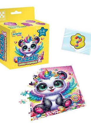 Пазли та сквіш-сюрприз панда єдиноріжка vladi toys vt8030-09