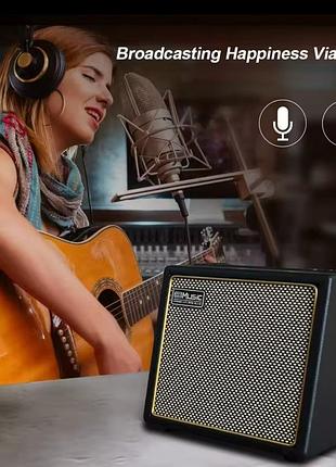 Комбоусилитель для бас-гитары coolmusic ts20 bass amplifier акустический комбик