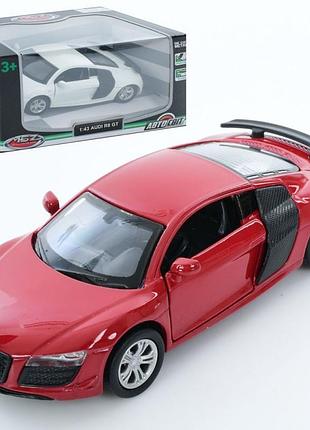 Машинка инертная auto mir audi r8 gt as-3058 11 см