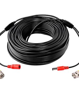 Кабель відеоспостереження gv-bnc+dc-40m 4.0 mm