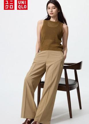 Широкие брюки airsense uniqlo