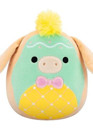 Мягкая игрушка squishmallows пастельный ослик sqer01205 19 см