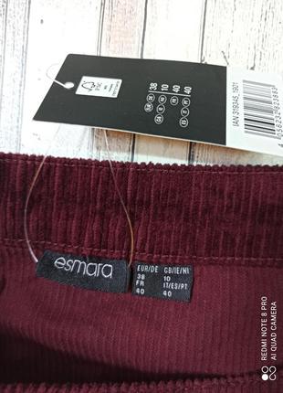 Вильветрвая женская юбка esmara, размер 38 .3 фото