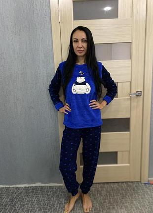 М'яка піжама жіноча фліс, туреччина суперякість, яскрава жіноча піжама з ведмедем l