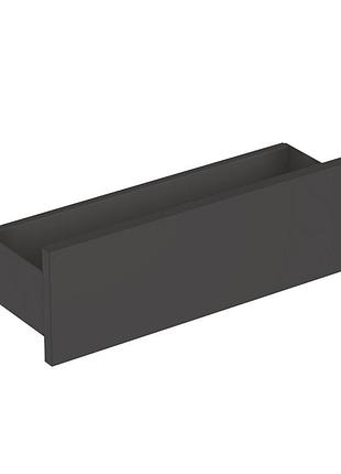 Smyle square полка настенная 45*14,8*15см, лава/с порошковым покрытием матовый, скамья/крашенный матовый