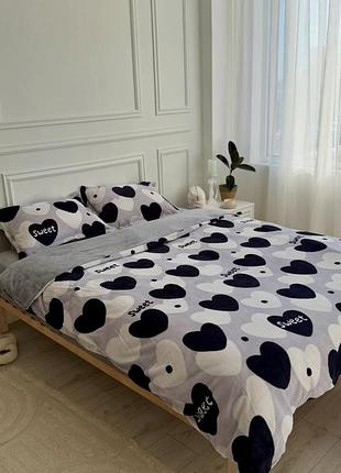 Постільна білизна полуторна dushka home 21533 160х215 см