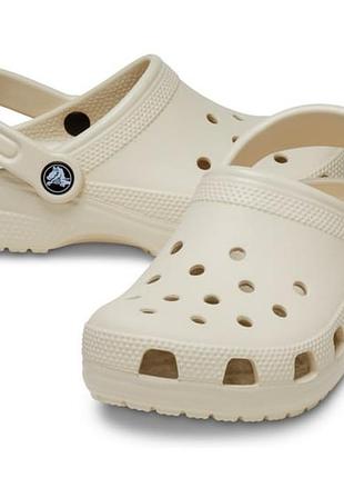 Crocs дитячі підліткові сабо classic clog bone kids