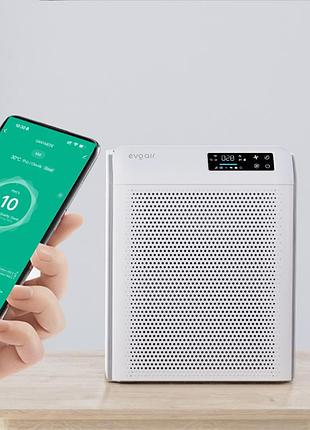 Очисник повітря evoair homi p300 – cadr 300 м³/год, wi-fi, 3-ступенева фільтрація true hepa h13 + вугілля, уф-лампа, іонізація