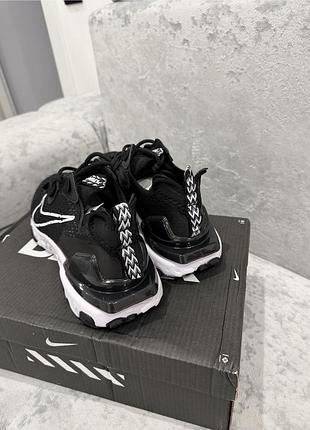 Nike react vision black white 5
