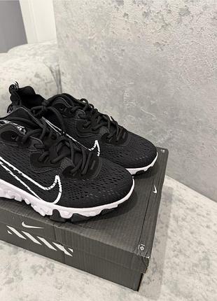 Nike react vision black white 7