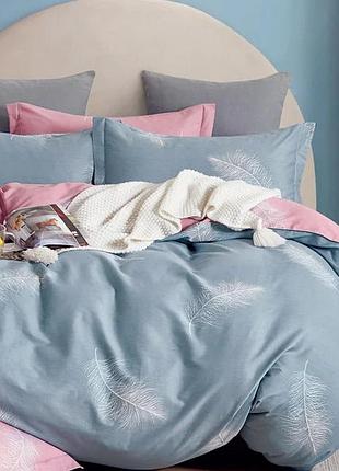 Постільна білизна сімейна viluta сатин twill 787-s 210х143х2 см