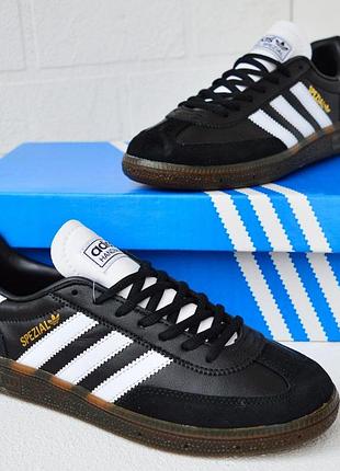 Adidas spezial black white — чоловічі кросівки (41 / 26 см) 44