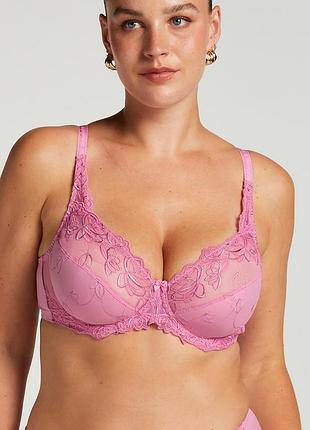 Бюстгальтер 80d hunkemoller м'який вишивка