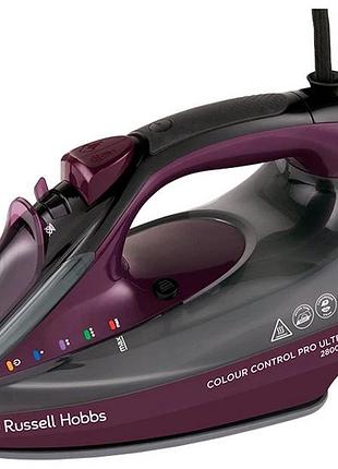 Утюг russell hobbs colour control pro ultra 27281-56 2800 вт сиреневый