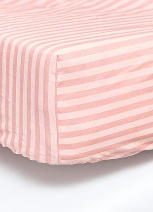 Простынь на резинке moon&star pink whisper бязь gold люкс 120х190х20 см (ms-850006267)