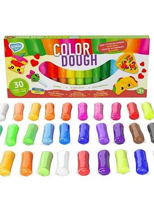 Тесто для лепки lovin color dough 41205 30 цветов
