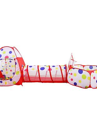 Детская игровая палатка 3в1 avko 020