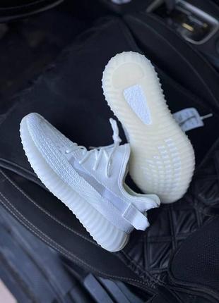Білі кросівки унісекс adidas yeezy boost 350 v2 bone x езі буст 40