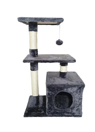 Когтеточка, домик, дряпка для кошек avko cattree 1053 grey