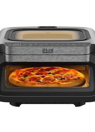 Аэрогриль мультипечь ihunt bro pizza air fryer ultra fast — 13l, 2100w, для пиццы 3-в-1, 8 программ