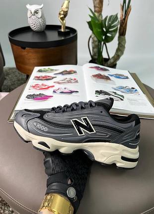New balance 1000 dark grey black
