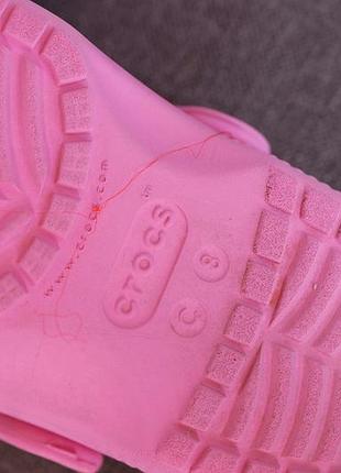 Башмачки crocs для девочки barbie 5