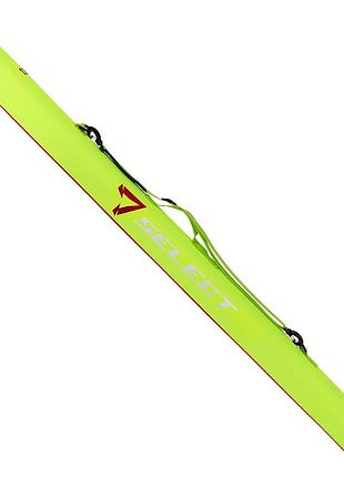 Чехол для удилищ select semi hard rod case 135x10cm ц:light green
