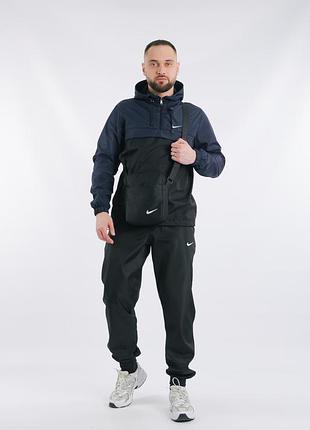 Cпортивный костюм мужской весенний nike анорак и штаны 3xl