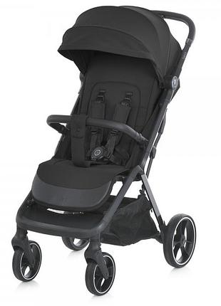 Коляска прогулочная el camino me 1127-b black черная