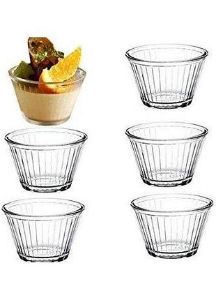 Набор креманок pasabahce pudding ps-53298-6 178 мл 9,2 см