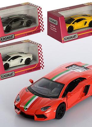 Машинка инертная kinsmart lamborghini kt-5355-wf 12.5 см