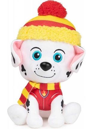 М'яка іграшка paw patrol зимові свята маршал sm33351/6068124 15 см