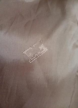Люксовий вінтажний вовняний жакет escada (100% pure new wool), розмір s 3